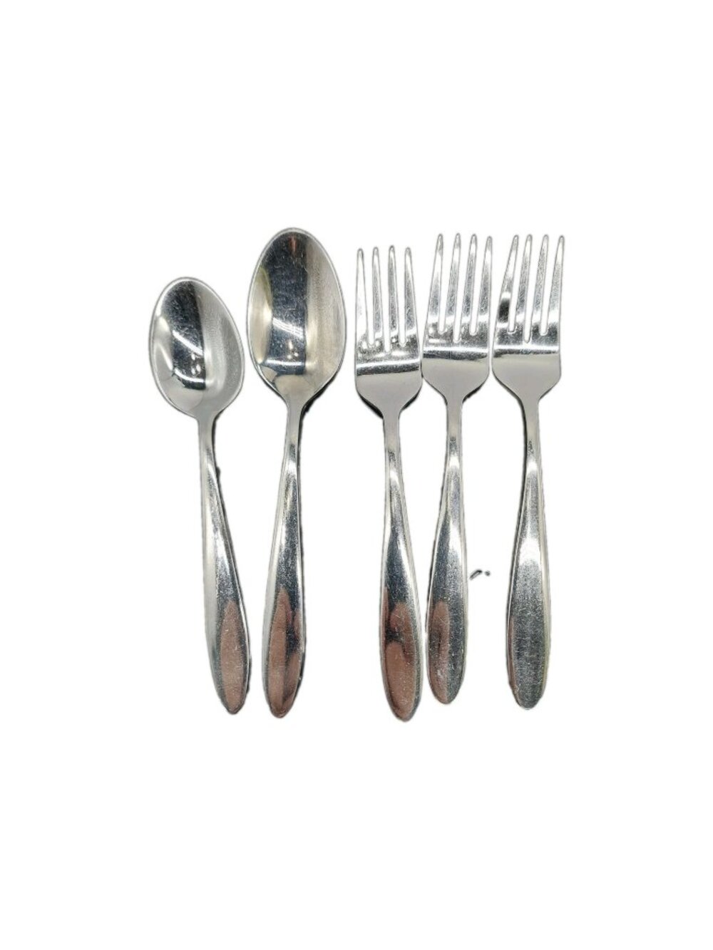 Oneida Taylor Everyday Flatware 1 Soup Spoon 3 Forks 1 Large Spoon Set 5